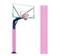 Almohadillas For Postes De Baloncesto De 71", Acolchado Redondo para Poste De Baloncesto, Protectores Resistentes E Impermeables para Postes De Baloncesto, Sótanos(Pink,1PC Diameter 4 1/2in)