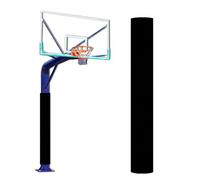 Almohadillas For Postes De Baloncesto De 71", Acolchado Redondo para Poste De Baloncesto, Protectores Resistentes E Impermeables para Postes De Baloncesto, Sótanos(Black,1PC Diameter 8 5/8in)