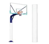 Almohadillas For Postes De Baloncesto De 71", Acolchado Redondo para Poste De Baloncesto, Protectores Resistentes E Impermeables para Postes De Baloncesto, Sótanos(White,1PC Diameter 6 1/2in)