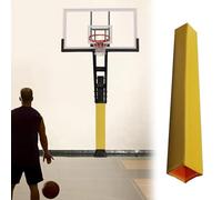 Almohadillas for postes seguridad alta resistencia protección del jugador, almohadilla protectora for portería baloncesto for interiores y exteriores de 180 cm alto, poste envolvente(Yellow,11x11cm)