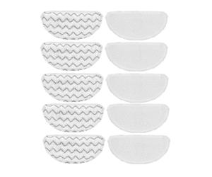 Almohadillas For Trapeador A Vapor, Compatibles Con Bissell PowerFresh,1940 1806 1544 1440 2075A 2685A 1940W 19404 Series Steam Mop Floor Steamer, 5938, 203-2633(10Pcs)