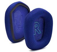 Almohadillas G733 - defean - Funda de repuesto para auriculares inalámbricos Logitech G733 G 733 Lightspeed para juegos, almohadillas con tela de malla duradera, espuma de aislamiento de ruido cómoda