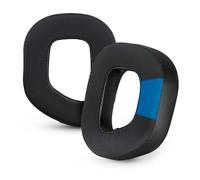 Almohadillas híbridas para auriculares Corsair HS80RGB inalámbricos, con cable y HS80MAX, gel suave y fresco, tela súper suave, con piel sintética y espuma viscoelástica más gruesa, comodidad