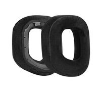 Almohadillas HS80 RGB, almohadillas de repuesto para auriculares inalámbricos Corsair HS80 RGB, almohadillas de terciopelo compatibles con Corsair HS80 RGB USB Max con cable HS80 RGB (terciopelo
