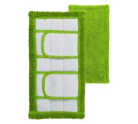 Almohadillas húmedas, almohadillas reutilizables compatibles con fregonas, mopa de microfibra lavable para uso húmedo y seco, fregona y limpieza multiusos