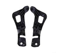 Almohadillas laterales para parachoques delantero compatibles con Beetle | 2012-2016, sustituye a 5C5807773, soporte de plástico ABS negro para alineación de la cubierta frontal