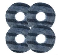 Almohadillas lavables de microfibra diseñadas para Eufy para aspiradora robot Omni C20 para un rendimiento constante de limpieza del piso, paquete de 4 o 10 (paquete de 4)