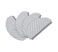 Almohadillas lavables de microfibra para mopa Bosch Spotless + BCRD1W/BCRC1W y Advanced + BCRD2W/BCRC2W, paños reutilizables para aspiradora para pelo de mascotas, paquete de 4 (4 unidades)