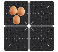 Almohadillas Lavables para anidación de Pollos, Cama de de anidación de gallinas, Alfombrilla de Silicona Reutilizable para Pollitos, incubadoras, Patos, gallinas de Granja