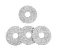 Almohadillas lavables para fregona Dreame L10S Ultra Gen 2 para l20 para x40 Master - Paños de limpieza de microfibra reutilizables, paquete de 4 (4 unidades)