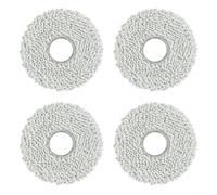 Almohadillas lavables para fregona ECOVACS para t30 Pro para aspiradora omni robot, paños de limpieza reutilizables 4/10/12 (4 piezas)