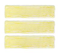 Almohadillas Limpiadoras de Ventanas de Microfibra, Almohadillas de Repuesto para Limpiador de Ventanas de Fibra, Compatibles conWV2 WV5, 3 uds.