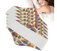 Almohadillas Menstruales, Almohadillas Sanitarias Porta Almohadillas Sanitarias Lavables Paquete De 5 Almohadillas Sanitarias Lavables Almohadillas Sanitarias De Algodón