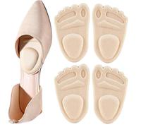 Almohadillas metatarsianas - Cojines de pie | Metatarsalgia Morton Neuroma, almohadillas antideslizantes para zapatos para mujer, almohadillas para pies gruesos y , apoyo para el antepié,