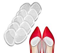 Almohadillas metatarsianas de alta calidad, suaves almohadillas para los pies, reducen el dolor de pies y proporcionan apoyo, apto para hombres y mujeres y todos los tipos de zapatos. (10 unidades)