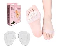 Almohadillas metatarsianas de nido de abeja Almohadillas de bola de pie Cojines de juanete Almohadillas de gel suave y transpirable para el dolor en el antepié, alivio de la amortiguación del antepié