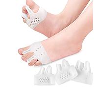 Almohadillas Metatarsianas, Gel Separador De Dedos Cojín Metatarsiano Separadores De Dedos, Almohadillas Metatarsianas Almohadillas De Bola De Pie Almohadillas Metatarsianas Para Mujeres, Almohadillas