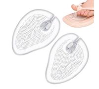 Almohadillas metatarsianas para mujer, almohadillas para los pies de las zapatillas - Almohadillas metatarsales,Inserciones de cojín reutilizables para zapatillas, almohadillas para pies de gel suave