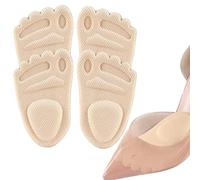 Almohadillas Metatarsianas para Mujer - Plantillas Antideslizantes Talla Universal Ajuste Perfecto - Almohadillas Metatarsianas y Gruesas para Antepie,Soporte para el Antepie que Ofrece Comodidad para