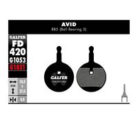 Almohadillas Mezcla Negra Estándar para Avid bb5 FD420G1053 GALFER BIKE Frenos