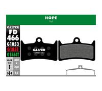 Almohadillas Mezcla Negra Estándar para Hope v4 FD466G1053 GALFER BIKE Frenos