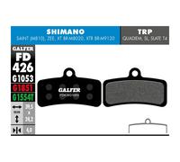 Almohadillas Mezcla Negra Estándar para Shimano Saint Zee FD426G1053 GALFER BIKE
