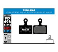 Almohadillas Mezcla Negra Estándar para Shimano XTR 2019 FD496G1053 GALFER BIKE