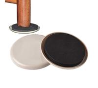 Almohadillas móviles para muebles | Almohadillas móviles de alto rendimiento para suelos de madera dura | Deslizadores de muebles reutilizables, movimientos duraderos de muebles para alfombras, suelos