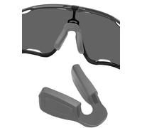 Almohadillas nasales de repuesto para gafas de sol Oakley Jaw-Breaker OO9290/Jaw-Breaker Asian Fit OO9270, color gris