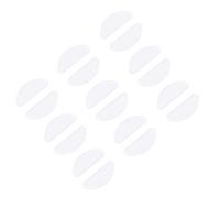 Almohadillas Nasales de Silicona Antideslizantes 25 Pares | Monturas Ópticas y Gafas, Color Blanco, Aplicación Sencilla, Formato de Reparación para Uso Doméstico