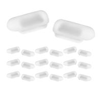 Almohadillas Nasales para Gafas de Silicona, 10 Pares, Inserción a Presión