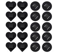 Almohadillas para 20 Piezas Base Para Bandas DIY | Almohadillas Elásticas Decoración De Del Té para s de Té Mujeres Niñas Viaje