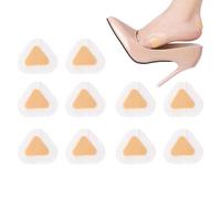 Almohadillas para ampollas, almohadillas para heridas en el talón, parches para talones agrietados, 10 vendas adhesivas, almohadillas antifricción para dedos de los pies, talón, prevención de ampollas