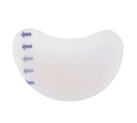 Almohadillas para Ampollas, Almohadillas para la Prevención de Ampollas Gel Impermeable de Viaje Portátil Cojín Reutilizable para el Talón del Pie (62 * 42mm)