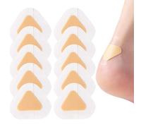 Almohadillas para ampollas, parches de talón para talones agrietados, vendajes adhesivos para dedos de los pies, prevención de ampollas, vendajes de talón, cuidado de heridas