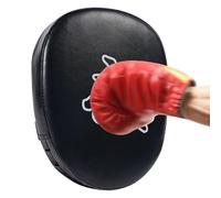 Almohadillas para artes marciales,Objetivo de mano de boxeo con agarre sólido - Ergonómico Portátil Kickboxing Paddle Equipo de pie para Fitness MMA Juventud Y Adultos Sparring
