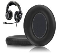 INF Almohadillas para Auriculares Bose Aviation X A20 / A10 de Polipiel Negro 1 par
