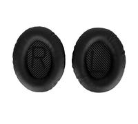 Almohadillas para Auriculares de Espuma Viscoelástica de Cuero de Proteína Suave, Reemplazo de Orejeras para Bose QC35 35ii QC25 QC15 QC2 AE2 AE2i AE2W SoundTrue (Negro)
