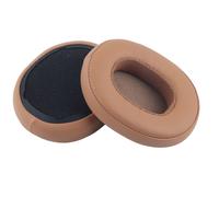 Almohadillas para auriculares en color marrón claro, repuesto para Skullcandy Crusher Wireless, con instalación rápida y ajuste perfecto para una
