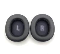 Almohadillas para auriculares JBL E55BT, almohadillas de repuesto para auriculares con esponja de memoria más suave, piel de proteína, aislamiento de ruido, fundas de auriculares (negro)