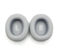 Almohadillas para auriculares JBL E55BT, almohadillas de repuesto para auriculares con esponja de memoria más suave, piel de proteína, aislamiento de ruido, piezas de reparación (gris)