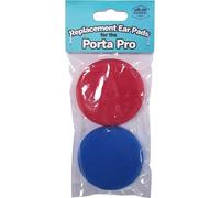 Almohadillas para auriculares Koss PortaPro | Repuestos de almohadillas de espuma | Rojo y azul