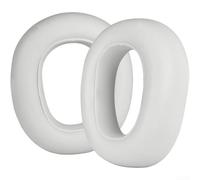 Almohadillas para auriculares Logitech G735 de espuma viscoelástica extragruesa, mejoradas, cómodas, color blanco, par (A)