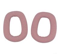 Almohadillas para auriculares Logitech Zone Vibe 100, orejeras de esponja de terciopelo, fundas de aislamiento de ruido (rosa)