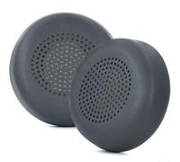 Almohadillas para auriculares Logitech Zone Wireless Plus, recambio suave de espuma viscoelástica, aislamiento de ruido, accesorios para gaming Over Ear, negro y (Titanium PU)