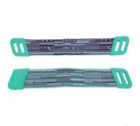 Almohadillas para auriculares para juegos Logitech G733, G333, G335, cubiertas de esponja con efecto de gel refrescante, piezas de reparación fáciles de instalar, color azul, 85 x 85 mm (F)