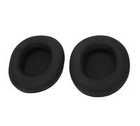 Almohadillas para Auriculares para Steelseries Arctis 1 3 5 7 9pro Reemplazo de Tela Negra Almohadillas para los Oídos Cojín Aislamiento de Ruido Almohadillas de Reemplazo de (Malla Negra y Negra.)