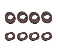 Almohadillas para auriculares Samsung Galaxy Buds Live 2020(DSM-R180), de silicona suave, antideslizante, juego de adaptadores para oídos, reemplazo, 4 pares (marrón)