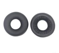 Almohadillas para auriculares Sony WH-CH520 - Material de esponja de felpa para escuchar durante mucho tiempo para sesiones - Juego de 2 almohadillas aislantes de ruido (negro)