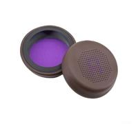 Almohadillas para auriculares Voyager 4220 4320 UC - para almohadillas de piel de proteína de alta calidad con sensación de gel refrescante para un sonido mejorado, negro y azul, 8 x 8 cm (marrón